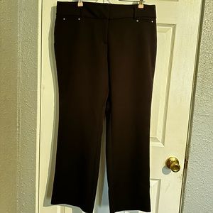 Nine West Black Work Pants